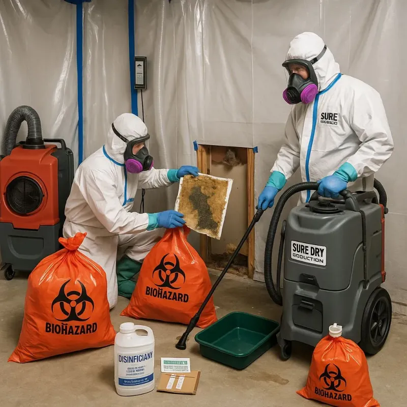 Contaminated Water Handling Protocols process in Campbell County, WY